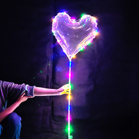 Ballons à bulles LED en gros en forme de souris pour décorations de fêtes, mariages et anniversaires