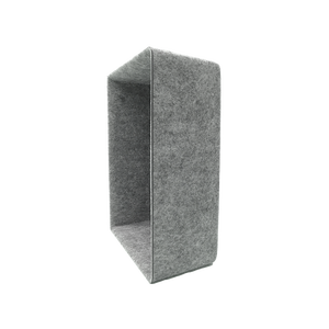 2025 Hot sales Eco-friendly <b>Recycle</b> rPET Hard Multi-functional Rectangle Storage <b>Box</b> for home - Product Image 3