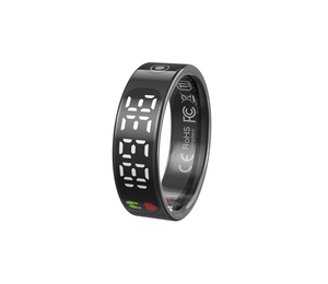 Nuevo Anillo Inteligente TK9 con Pantalla Grande, Ultra Delgado de 2.4mm, Ligero, Resistente al Agua 5ATM IP68, Monitor de Ritmo Cardíaco, Control por Aplicación - Product Image 2