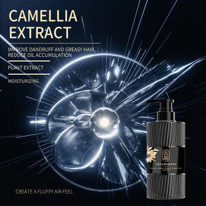 Champú PUJIANA con Flor de Camelia para Eliminar la <span class=keywords><strong>Caspa</strong></span>, con Plantas Naturales, Elimina <span class=keywords><strong>el</strong></span> Exceso de Grasa, Controla la Grasa, Champú Voluminizador - Product Image 4