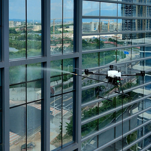 เครื่องทำความสะอาดอาคาร JIUSI D15R ปลอดภัย เป็นมิตรกับสิ่งแวดล้อม สำหรับทำความสะอาดกระจก  สามารถทำงานได้สูงถึง 120 เมตร - Product Image 1