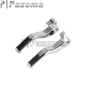 Leviers d'embrayage de frein de moto à 3 doigts anodisés usinés CNC 2 pièces pour Harley <span class=keywords><strong>Sportster</strong></span> 2004-2013 XL1200 <span class=keywords><strong>883</strong></span> X C N L <span class=keywords><strong>R</strong></span> V XR1200 - Product Image 3