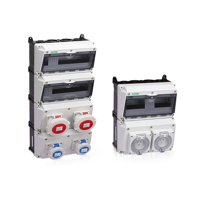 JH-Box Customized Industrial Waterproof Plastic Distribution Box,wall  Mounted Distriubtion Box