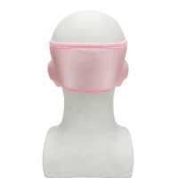 Bandeaux en satin soyeux personnalisables pour femmes, bandeaux de spa avec logo, en polaire pour le lavage du visage, pour les soins de la peau et le maquillage