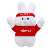 Peluche Lapin Mignon Thème Compétition, Grande Taille 31cm-50cm, Super Douce, Coussin de Bureau, pour Machine à Pinces