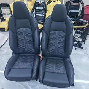 Accesorios Interiores de Alta Calidad, Juego Completo de Fundas de Asiento de Cuero Personalizadas de Lujo para Automóviles Accent, para <span class=keywords><strong>Audi</strong></span> A4 A6 A7 A8 - Product Image 5