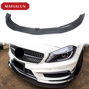 Lame de pare-chocs avant en Fiber de carbone Style R pour <span class=keywords><strong>Mercedes</strong></span> Benz classe A W176 2013-2015 - Product Image 2