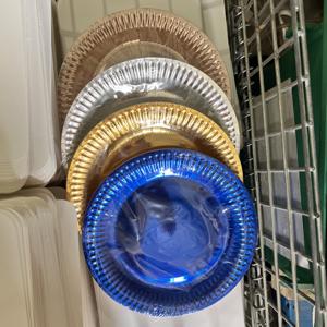 <span class=keywords><strong>Assiette</strong></span> <span class=keywords><strong>en</strong></span> papier biodégradable personnalisée avec impression de ruban d'or <span class=keywords><strong>rose</strong></span> jetable pour le dîner <span class=keywords><strong>assiette</strong></span> - Product Image 6