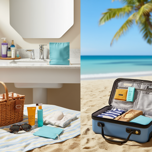 Bolsa Multiusos ILAN 10x15cm Azul Piscina, Tejido Resistente - Product Image 3