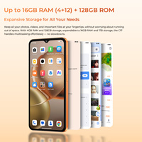 Nuevo OUKITEL C17, Teléfono Inteligente Desbloqueado de 4GB y 128GB, Batería de 5000mAh, Android 16, Pantalla HD de 6.5 Pulgadas, Cámara de 13MP, Versión Global