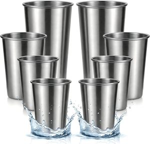 แก้วสแตนเลส 304 แบบซ้อนได้ แก้วกาแฟ ราคาสุดคุ้ม - Product Image 1