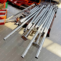 Étais de coffrage métalliques robustes réglables pour échafaudage, supports de coffrage, étais télescopiques pour assainissement de chantier