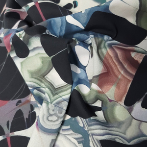 Nhà Máy Trực Tiếp Cung Cấp 190gsm 81% Nylon 19% Spandex In Yoga Vải Vải Cho Yoga Mặc - Product Image 5