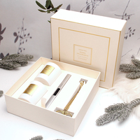 Kit de bougies en cire de soja pour aromathérapie avec ensemble d'outils d'entretien des bougies, parfum longue durée, relaxation, spa, cadeaux d'anniversaire pour elle