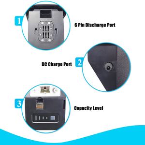 Batterie au lithium intégrée 48V 17.5Ah pour 250W Hanevear <span class=keywords><strong>YOYO</strong></span> Commuting E-Bike HJMBIKE Radiant City Electric Bike RX80 RX50 - Product Image 3