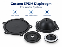 Diaphragme en caoutchouc EPDM moulé sur mesure pour vanne et pompe à eau