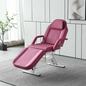 Cama de Masaje Multifuncional Zxm, Silla Facial Plegable Ajustable, Cama de Belleza para Spa, Salón, Tatuajes, Pestañas, con Taburete - Product Image 4