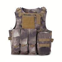 Gilet Armure Multifonctionnelle CP Camo Airsoft Gilet Extérieur Escalade Chasse Gilets