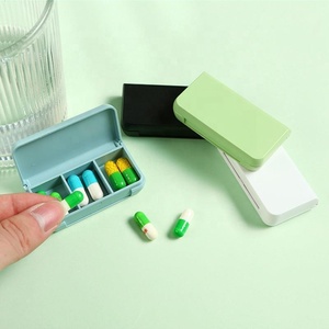 Wholesale Wholesale Weekly Child-Resistant Eco-Friendly Food Grade PP <b>Pill</b> <b>Case</b> Portable Organizer Medicine <b>Storage</b> Box 7-Day - Product Image 4
