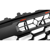 Gobison Newest Car Grille de pare-chocs avant avec lumière ambre pour Toyota Tacoma 2024 Grill