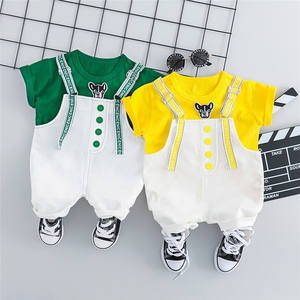 Ropa Infantil de Vietnam, Traje Elegante para Niño, Ropa Formal de Verano para Niño, Camisa con Apliques y Pantalones Bangkok - Product Image 3