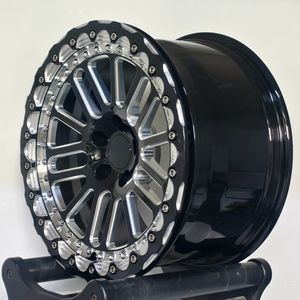 18 19 20 इंच काला चांदी गहरे पकवान के साथ एल्यूमीनियम मिश्र धातु 5x114.3 गहरे कंगुफा जाली पहियों को टोयोटा भूमि क्रूजर के लिए - Product Image 3
