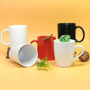 แก้วกาแฟเซรามิคโค้งดีไซน์ทันสมัยสีสันสดใสพร้อมโลโก้สั่งทำพิเศษ ขนาด 301-400 มล. สไตล์อเมริกัน สำหรับใช้ในบ้าน รูปทรงกระบอก - Product Image 5