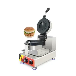 Hamburger Ufo Burger Machine Deel Sandwicher Elektrische Pers Ufo Burger Maker Machine Oem Vliegende Brood Dubbele Burg Mak Machine