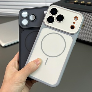 เคสโทรศัพท์มือถือแม่เหล็กแบบด้านสุดหรูสำหรับ iPhone 17 12 13 14 15 16 Pro Max 17 Air พร้อมฟิล์มเลนส์ HD ป้องกันแรงกระแทก - Product Image 3
