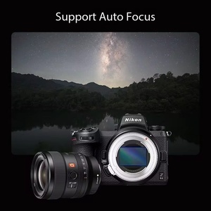 อะแดปเตอร์เลนส์ออโต้โฟกัส VILTROX สำหรับ <span class=keywords><strong>SONY</strong></span> <span class=keywords><strong>E</strong></span> Mount TO <span class=keywords><strong>Nikon</strong></span> <span class=keywords><strong>Z</strong></span> mount กล้องอะแดปเตอร์แหวน DSLR อุปกรณ์เสริม - Product Image 6