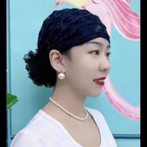 Pañuelo para la Cabeza Musulmán Árabe Ajustable para Mujer YASEEN, Gorro Elástico Modal con Cuerda para Atar - Product Image 3