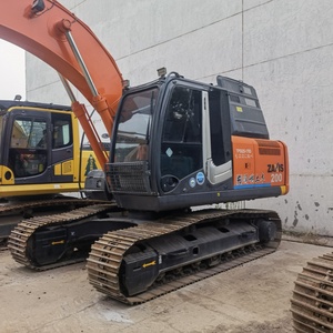 Excavatrice hydraulique Hitachi ZX200 de marque japonaise de haute qualité, 20 tonnes, équipement de construction lourd, prête à être expédiée, en promotion - Product Image 2