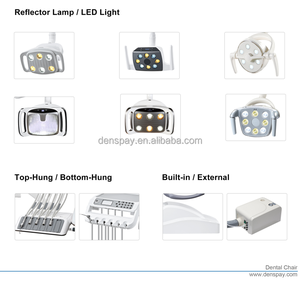<strong>Dental</strong> <strong>Chair</strong> <strong>Unit</strong> LED with Stool &amp; Touch screen assistant control panel - Product Image 6