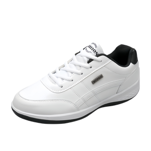 Chaussures plates à lacets pour hommes de qualité supérieure, amorties, idéales pour la sécurité, le fitness, la marche, les loisirs et l'exercice, avec un style de marche décontracté. - Product Image 2