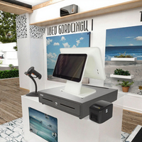 Terminal de point de vente (PDV) professionnel OEM ODM EPOS, système Windows, matériel informatique pour point de vente