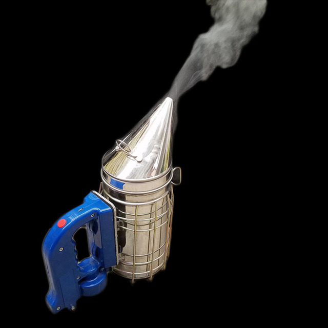 Hive Tools Stainless Steel Electric Beehive Bee Smoker Beekeeping Equipment
