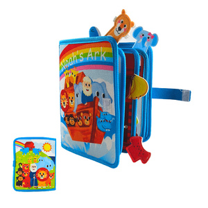 Libro Sensorial Educativo Montessori <span class=keywords><strong>de</strong></span> Fieltro, Venta al por Mayor <span class=keywords><strong>de</strong></span> Fábrica, Libro <span class=keywords><strong>de</strong></span> la Historia del Arca <span class=keywords><strong>de</strong></span> Noé para Niños <span class=keywords><strong>de</strong></span> 2 <span class=keywords><strong>a</strong></span> 4 <span class=keywords><strong>A</strong></span>ños - Product Image 1