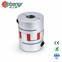 Accouplement d'arbre anodisé argenté pour charges lourdes, joint de diaphragme rouge fiable pour le transport minier souterrain, industrie africaine
