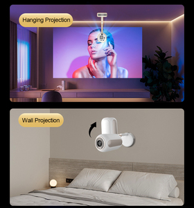 2025 New OEM Hidden Lift Gimbal <strong>WiFi</strong> BT Mobile Phone Auto Focus Home Cinema <strong>Android</strong> Mini Portable Smart 4k <strong>Projector</strong> 200 Lumens - Product Image 5