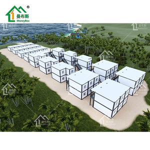 Conception de mode abordable à faible coût converti maisons modulaires préfabriquées mobiles en conteneurs de stockage de marchandises par mer et par mer - Product Image 2