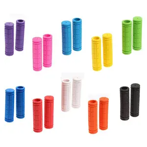 Rubber Bike Handlebar Grips Cover BMX MTB Mountain Bicycle Handles Anti-skid Bicycles Bar Grips Fixed Gear Bicycle Parts