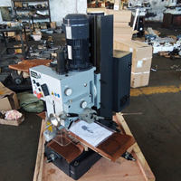 Machine de perçage et de fraisage verticale Senmo ZX45V, tête d'engrenage de fraisage, vitesse variable automatique, haute sécurité
