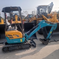 Miniexcavadora Kubota U17 Usada de 1.7 Toneladas, Excavadora Hidráulica Pequeña en Venta, Buen Estado, Pocas Horas de Uso