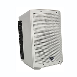 8-Inch Kim Loại Lưới Điều Khiển Từ Xa 50W RGB LED Chiếu Sáng Ngoài Trời Loa Di Động <span class=keywords><strong>1200</strong></span> <span class=keywords><strong>MAh</strong></span> Pin Âm Thanh Máy Nghe Nhạc - Product Image 3