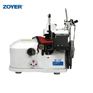 Zoyer พรมด้ายเดียว Overlock กว่าขอบจักรเย็บผ้าอุตสาหกรรมด้วยมีดสำหรับผ้าห่ม ZY2501K