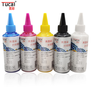 Mực Máy In DTG Màu Trắng Cho Máy In Epson <span class=keywords><strong>Dx5</strong></span> Dx6 Dx7 Dx9 5113 4720 Xp600 I3200 - Product Image 5