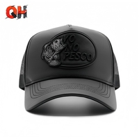 Cappellino da Baseball Nero Regolabile con Ricamo 3D a Croce, Design Y2K Hip Hop Streetwear alla Moda, Vestibilità Comoda per Uomini e Donne