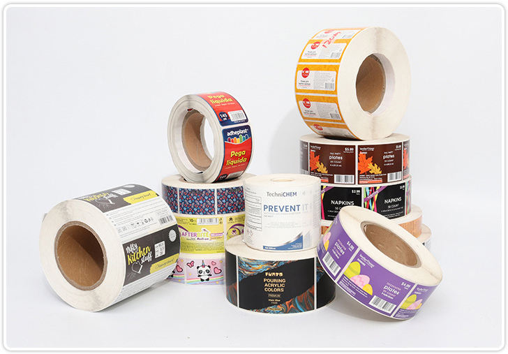 Adhesive Roll Packaging Color Thermal Sensitive Labels Automatic ...