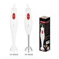 Mixeur Électrique Portable 300W pour Aliments et Légumes, 2 Lames, Usage Domestique, Mélangeur Manuel pour Cuisine, Rapide et Facile à Nettoyer, Vente en Gros