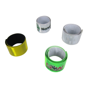 Braccialetti Riflettenti per Bici, Bracciali da Braccio e Caviglia, Fascia Riflettente di Sicurezza, Braccialetti a Scatto per Sicurezza Stradale - Product Image 1